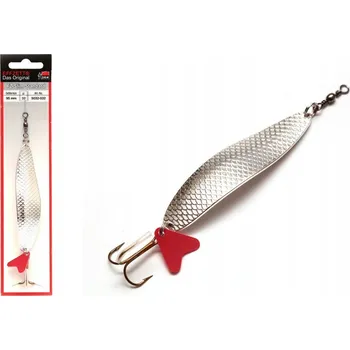 Umělá nástraha Třpytka Plandavka DAM Effzett Slim Standard Silver 16gr - 65mm