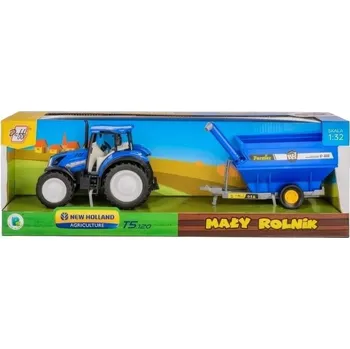 autíčko Traktor New Holland T5 s překládacím přívěsem