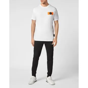 Pánské tričko Plein Sport T-Shirt 8217 Bílá Regular Fit M