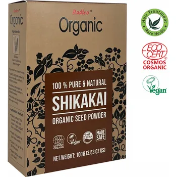 Šampon Radico Práškový šampon BIO (100 g) - Shikakai - šampon a kúra v jednom