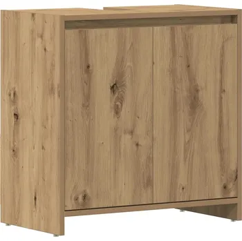 Koupelnový nábytek Skříňka pod umyvadlo do koupelny dub artisan 60 x 33 x 60 cm