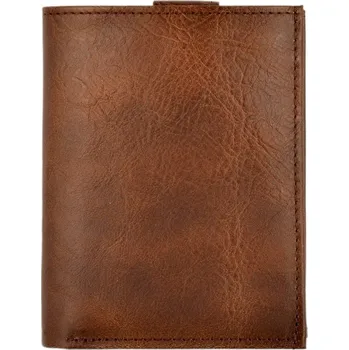 Peněženka Papillon Pánská kožená peněženka 25-01-Tmavě hnědá