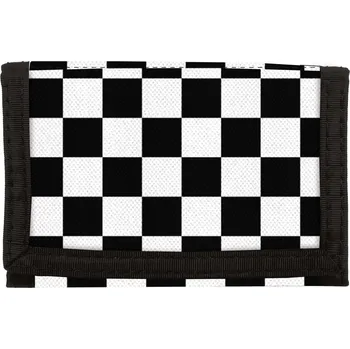 Peněženka Peněženka BackUP Šachovnice, Zip, Kapsička na Karty a Drobné