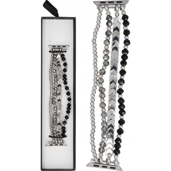 Náramek Náramek GlacierX pro Apple 25mm stříbrný