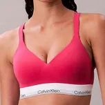 Calvin Klein - Icon cotton modal podprsenka triangle bez kostic vyztužená vibrant pink S QF8500