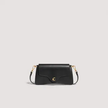 Kabelka COCCINELLE C-ME CALF KOŽENÁ MINI BAG NOIR SS26