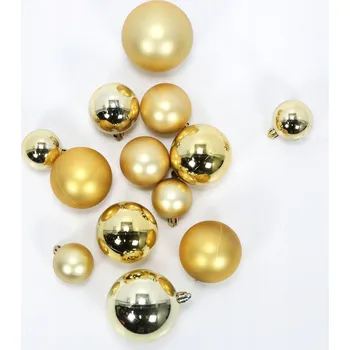 Vánoční dekorace Sady vánoční koule 19 cm 60 ks