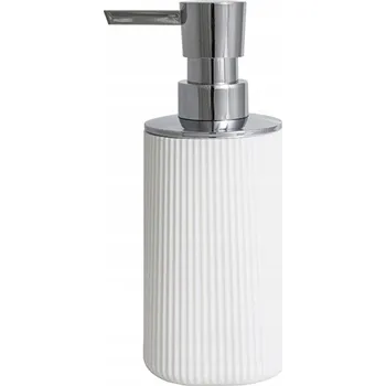 Dávkovač mýdla Dávkovač mýdla na ruce AWD 250 ml bílý stojanový