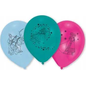 Balónek Balónky Amscan Ledové Království 25 cm, 10 kusů