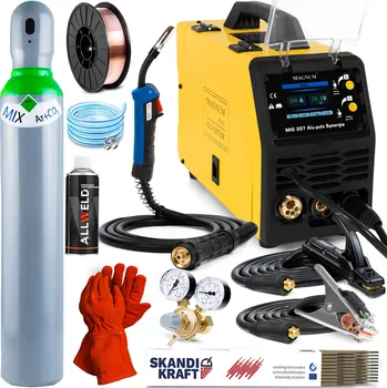 Svářečka Svářečka MIGOMAT MAGNUM MIG 207 ALUMINIUM PULS SYNERGIE MMA TIG 200A 230V