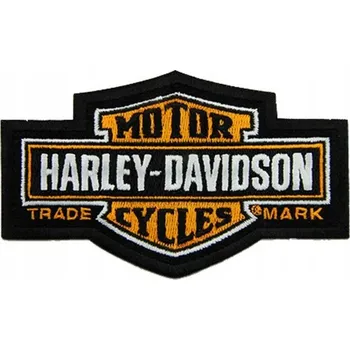 Nášivka Harley-Davidson malá nášivka Bar & Shield 11,4 cm - originál