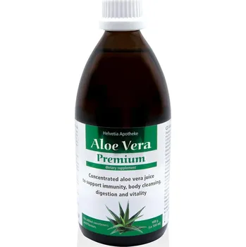 Doplněk stravy Helvetia Aloe Vera Premium Jednorázově 500 ml