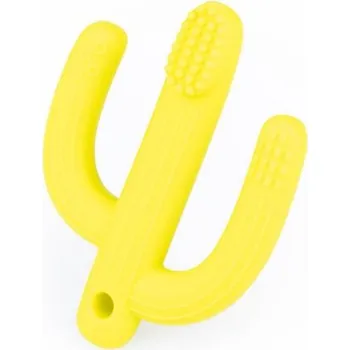 Hračka pro kojence Kousátko KAKTUS GiliGums silikonové žluté