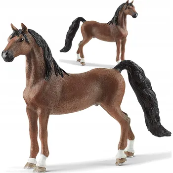 Figurka FIGURKA ZVÍŘÁTKA Zvířata FIGURKY Hračky pro děti VALACH SADDLEBRED