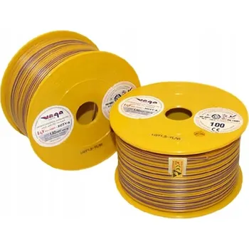 elektrický kabel Kabel LGY/H05V-K 1,50 mm2 100 m Žluto-Fialový