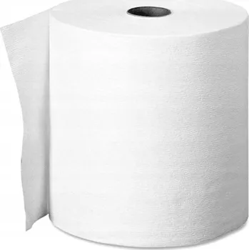 Utěrka Čisticí Utěrka celulóza 200 m. HIGHTEH SUPER 2vrstvá, 900 útržků, bílá, 25 x 25 cm, #CH107