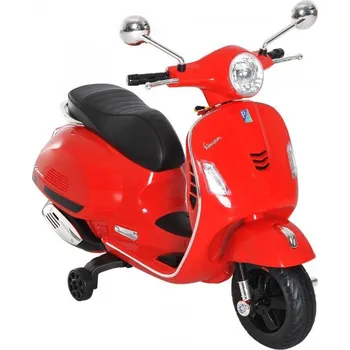 Dětské vozidlo Dětská motorka Vespa | červená