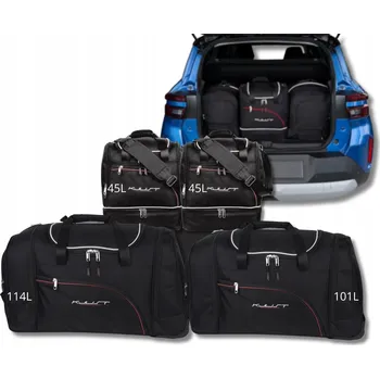 Organizér do auta SADA TAŠEK DO ZAVAZADLOVÉHO PROSTORU KJUST OPEL FRONTERA EV 2024+ 4ks