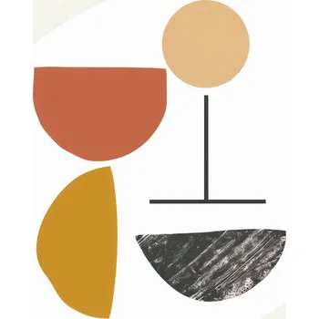 Plakát Plakát Kompozice Balanc bez rámu 91,5 x 61 cm