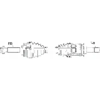 Poloosa kola NPW-CH-050 NTY HNACÍ POLOOSA NTY