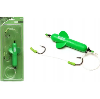 Vrták Říční montáž Madcat Screaming Basic River Rig Worm & Squid 1 ks