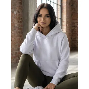 Dámská mikina Oversize dámská mikina VSB BASIC v bílé barvě, VELIKOST XXS/XS