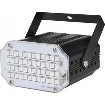 IP kamera STROBOSKOPICKÉ SVĚTLO 48 LED RGB S DÁLKOVÝM OVLADAČEM, REGULACE RYCHLOSTI PRO DISKOTÉKY