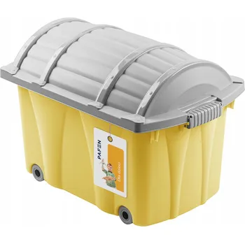 Úložný box Truhla Pafen Pirat-Box XL na hračky žlutá