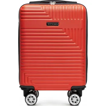 WITTCHEN kabinový kufr z ABS s odnímatelnými kolečky a geometrickým vzorem