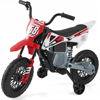 Dětské vozidlo Motorka Costway červená, nosnost do 30 kg