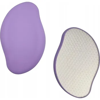 Kosmetika na nohy KŘIŠŤÁLOVÁ PUMPA NA NOHY SKLENĚNÁ ŠKRABKA 3D S NANO SKLEM PILNÍK NA PATY