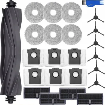 Robotický vysavač SADA FILTRŮ KARTÁČŮ SÁČKŮ PRO DREAME X40 ULTRA COMPLETE / X40 PRO / L40