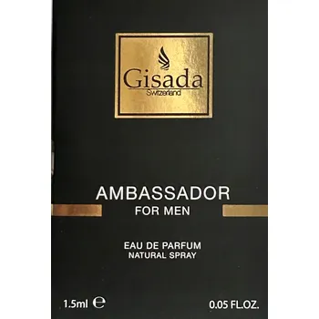 Vzorek parfému Gisada Ambassador For Men 1,5 ml EDP - Vzorek pánské vůně