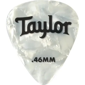 Hudebniny Taylor Celluloid Picks 0.46 White Pearl + prodloužená záruka 3 roky