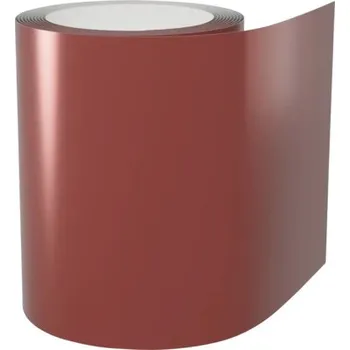 Plech Ocelový svitek 330x6000x0,4 mm pozinkovaný RAL3011