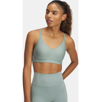 Dámské oblečení Sportovní podprsenka Under Armour UA Infinity Low 2.0 Under Armour tyrkysová 3506017