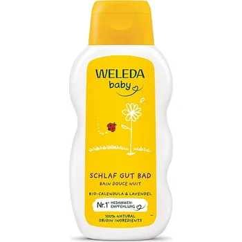 Dětský přípravek do koupele Weleda Měsíčková koupel na dobrou noc 200 ml