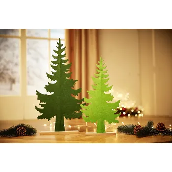 Dámské pantofle 3Pagen Plstěná jedlička 39 cm