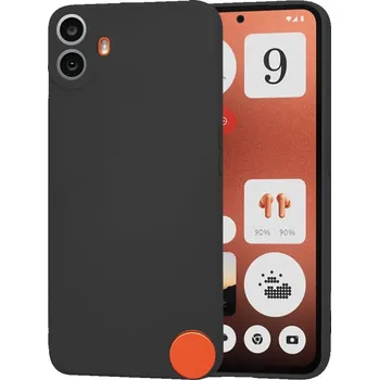 Pouzdro na mobilní telefon Telefon Nothing CMF Phone 1 černý Techsuit SoftFlex