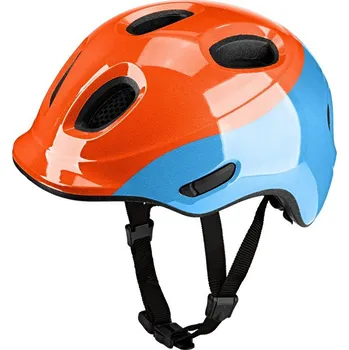 Chránič hlavy Přilba KED Meggy Spark Dotty Skyblue Orange S/45-50cm