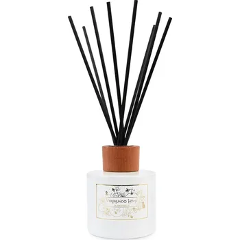 Aroma difuzér VEREMUNDO HOME Vonný difuzér Paris Black Vanilla, 0,2 l, bílý 51219