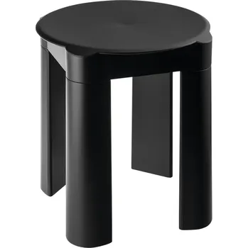 Jídelní židle Marplast COLORED koupelnová stolička 37x39x37cm, ABS, černá mat