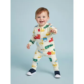 Chlapecké oblečení Sinsay - Mikina bomber - krémová - 139DG-01X - 139DG-01X-74