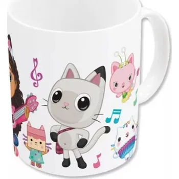 Storline Dětský keramický hrnek GÁBININ KOUZELNÝ DOMEK disco 235 ml