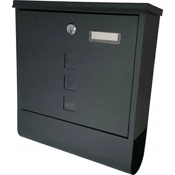 Poštovní schránka Poštovní schránka s novinami Gotel, černá