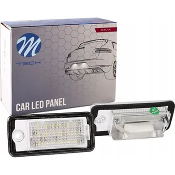 Osvětlení SPZ AUDI A3 8P A4 B6 B7 LED SVĚTLO OSVĚTLENÍ SPZ M-TECH