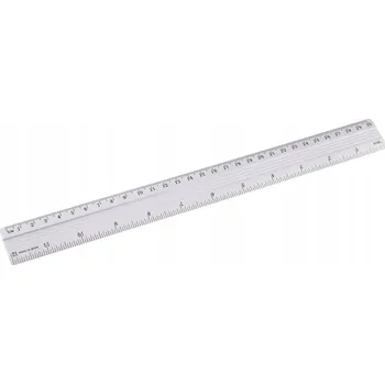 pravítka Hliníkové pravítko D.rect 30 cm stříbrné