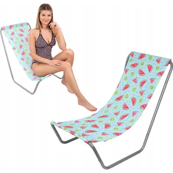 Zahradní lehátko Vícebarevné kovové Lehátko Enero