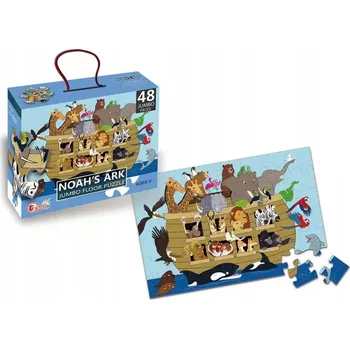 Puzzle Askato farma Puzzle 48 dílků JUMBO PUZZLE NOEMOVA ARK - 48 EL