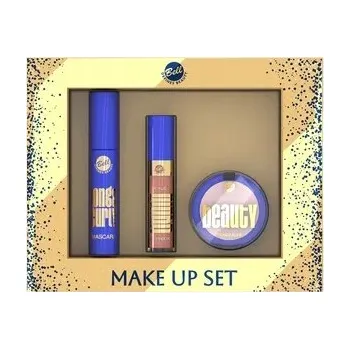 Kosmetická sada Bell Vánoční sada kosmetiky Winter Star: Bronzer, Rozjasňovač, Tvářenka